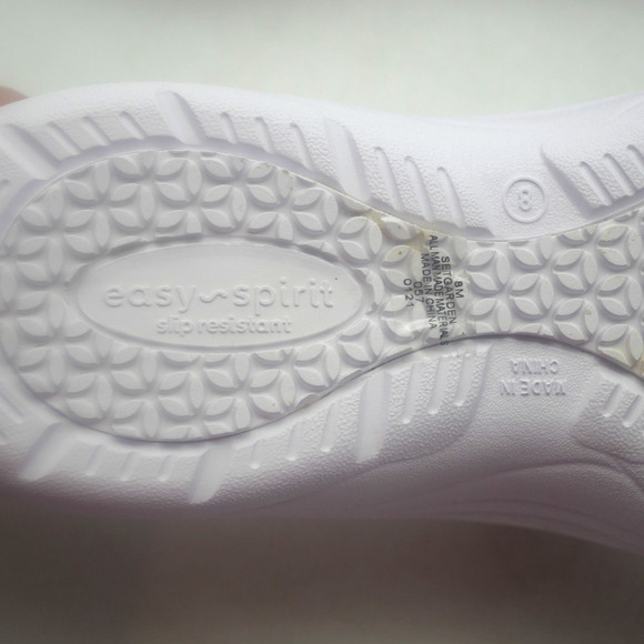 NEW Easy Spirit Martha Stewart Women's 8 White Slip On Garden Shoes Clogs - Picture 8 of 10